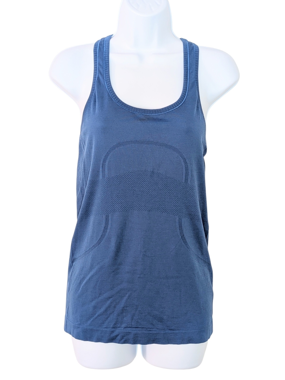 lululemon Swiftly Tech Racerback Scoop Neck Tank Slate Blue